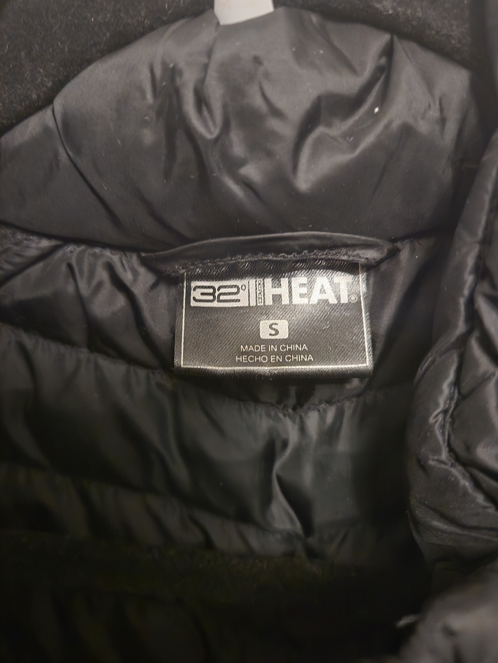 32 Degrees Kids Black Quilted Puffer Jacket - Picture 4 of 4